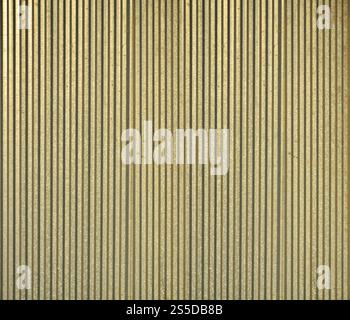 Siding, metal panels texture closeup in the daytime outdoors. Metal ...