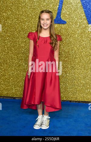 Alisha Weir attends Roald Dahl's "Matilda The Musical" World Premiere