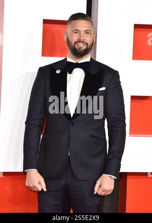 Tony Bellew attends CREED III - European Premiere at Cineworld Leicester Square in London, England. 15th February 2023 Stock Photo