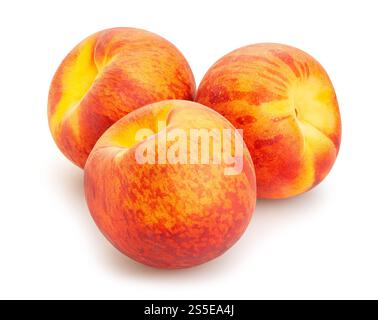 peach path isolated on white Stock Photo