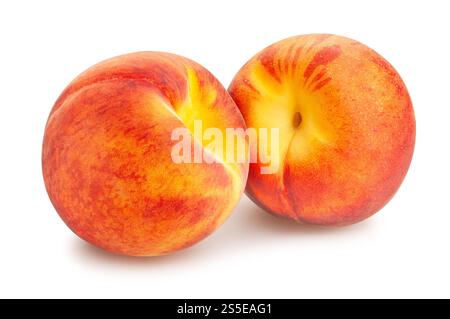 peach path isolated on white Stock Photo