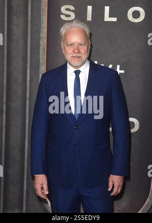 Tim Robbins attends the global premiere of Silo, at Battersea Power