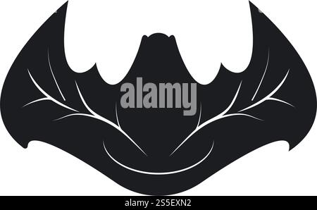 Bat ilustration logo vector template Stock Vector