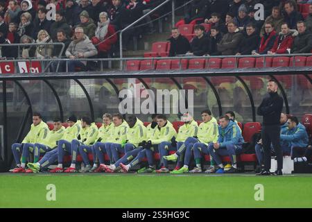 ALKMAAR 14 01 2025 AFAS Stadium Dutch Football TOTO KNVB Beker alkmaar-14-01-2025-afas-stadium-dutch-football-toto-knvb-beker