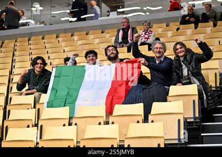 Tifosi during IHF Men's Handball World Championship Denmark vs Italy, Handball match in