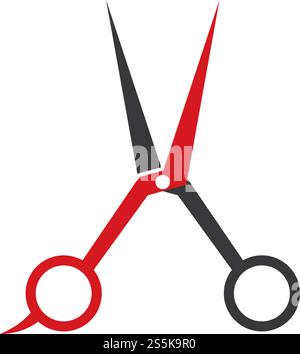 Scissor icon ilustration vector template Stock Vector