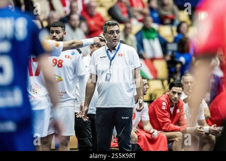 Sghir Mohamed Ali Coach of Tunisia Nationalteam during IHF Men's Handball World Championship