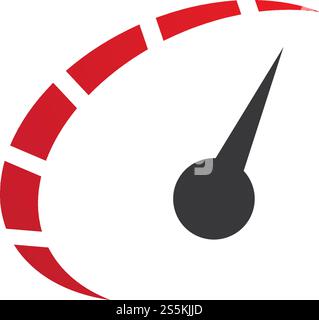 Faster Logo Template vector icon illustration design Stock Vector