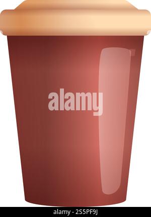 Garbage tea cup icon. Cartoon of garbage tea cup vector icon for web ...