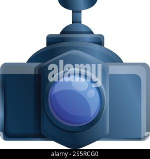 Dvr icon. Cartoon of dvr vector icon for web design isolated on white background. Dvr icon, cartoon style Stock Vector