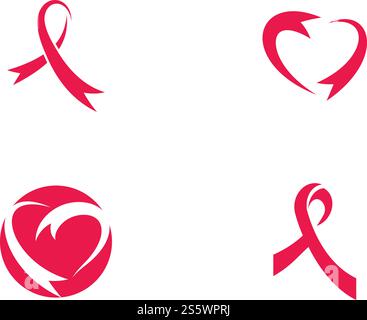 Ribbon banner vector template Stock Vector