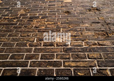 Wall from brick background. Textured background of brick wall. Walls pattern for background. Brick wall texture for backdrop. Clinker brickwall Stock Photo