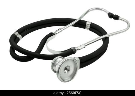 Stethoscope isolated on white background Stock Photo
