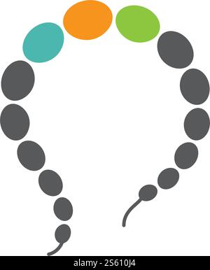 Bracelet icon ilustration vector template Stock Vector