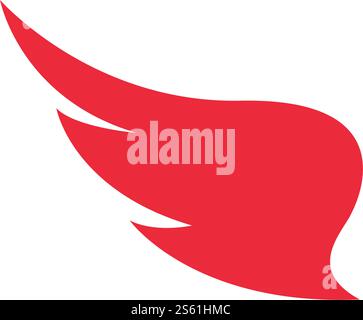 Wing logo and symbol vector ilustration Stock Vector