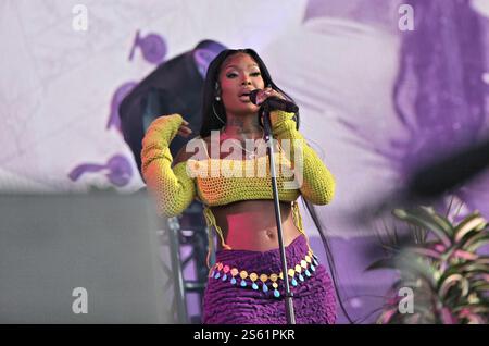 Summer Walker at the Wireless Festival held at the NEC in Birmingham