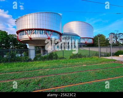 Europaeischer Gerichtshof fuer Menschenrechte, Strassburg, Frankreich (nur fuer redaktionelle Verwendung. Keine Werbung. Referenzdatenbank: http://www Stock Photo