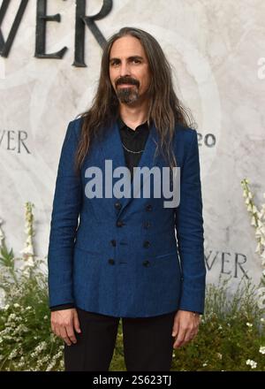 Bear McCreary attends 'The Lord Of The Rings: The Rings Of Power' - World Premiere at Leicester Square in London, England. UK. Tuesday 30th August 2022 Stock Photo