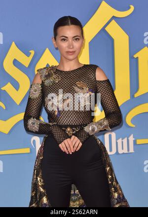 Jessica Henwick attends Glass Onion: A Knives Out Mystery’ - European Premiere during the closing night gala of the BFI London Film Festival, at the Southbank Centre, Royal Festival Hall in London, England.  Sunday 16th October 2022 Stock Photo