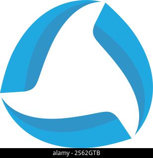 Triangle Logo vector Template Stock Vector