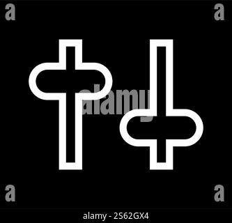 Settings knob Setting Switches regulators icon black color vector illustration flat style simple image. Settings knob Setting Switches regulators icon black color vector illustration flat style image Stock Vector