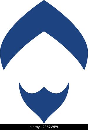 Genie logo illustration vector design Stock Vector