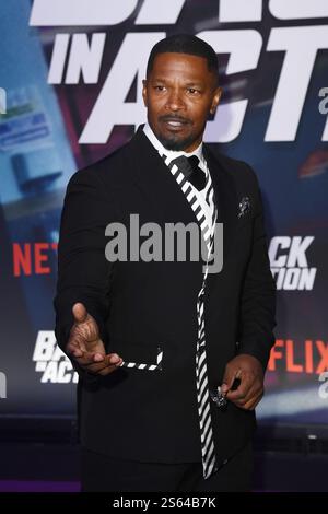 Premiere - Back in Action Jamie Foxx und Anelise Bishop bei der