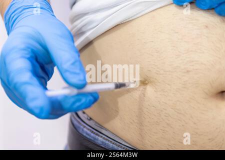 How to properly give yourself subcutaneous injection in your stomach ...