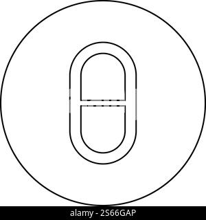 Theta greek small symbol lowercase letter font icon in circle round outline black color vector illustration flat style simple image. Theta greek small symbol lowercase letter font icon in circle round outline black color vector illustration flat style image Stock Vector