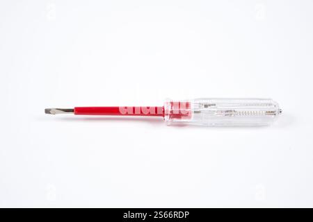 electric control pen on white background Stock Photo