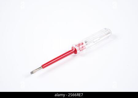 electric control pen on white background Stock Photo