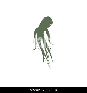 Ginseng  Logo Template vector symbol nature Stock Vector