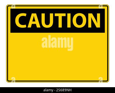 Warning signs Sharp double curve, first to left on white background Stock Vector