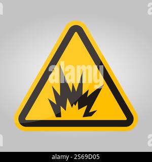 Arc Flash Hazard Symbol Sign, Vector Illustration, Isolate On White Background Label .EPS10 Stock Vector