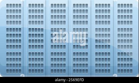 Ventilation icon. Cartoon of ventilation vector icon for web design isolated on white background. Ventilation icon, cartoon style Stock Vector