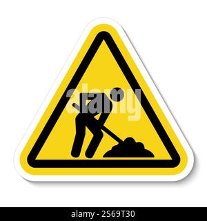 Under Construction Symbol Sign Isolate On White Background,Vector Illustration Stock Vector