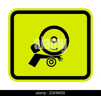 Arm in Rollers Symbol Sign Isolate On White Background,Vector Illustration EPS.10 Stock Vector