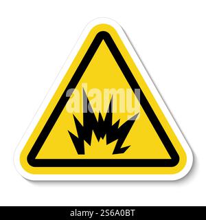 Arc Flash Hazard Symbol Sign, Vector Illustration, Isolate On White Background Label Stock Vector