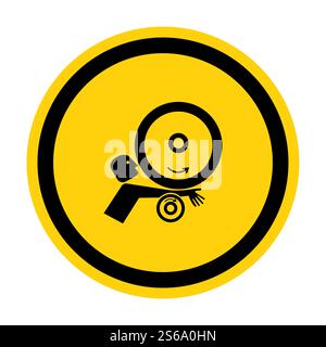 Arm in Rollers Symbol Sign Isolate On White Background,Vector Illustration EPS.10 Stock Vector