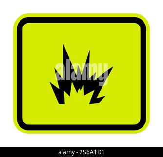 Arc Flash Hazard Symbol Sign, Vector Illustration, Isolate On White Background Label .EPS10 Stock Vector
