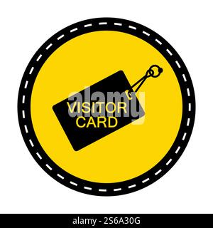 Stop Return Card Symbol Sign Isolate On White Background,Vector Illustration Stock Vector