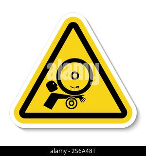 Arm in Rollers Symbol Sign Isolate On White Background,Vector Illustration EPS.10 Stock Vector