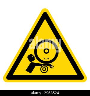 Arm in Rollers Symbol Sign Isolate On White Background,Vector Illustration Stock Vector