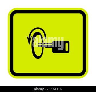 Symbol Switch Off Engine Isolate On White Background,Vector ...