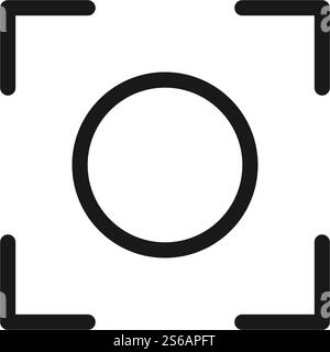 Sutter camera stock vector template Stock Vector