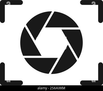 Sutter camera vector template Stock Vector