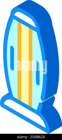sanitation and disinfection equipment isometric icon vector. sanitation and disinfection equipment sign. isolated symbol illustration. sanitation and disinfection equipment isometric icon vector illustration Stock Vector