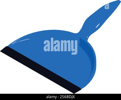 Cleaning dustpan icon. Isometric of cleaning dustpan vector icon for web design isolated on white background. Cleaning dustpan icon, isometric style Stock Vector