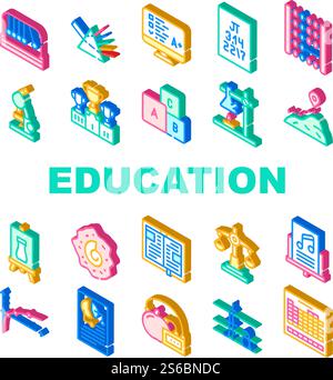 Pack of Chemistry Education Linear Icons Stock Vector Image & Art - Alamy