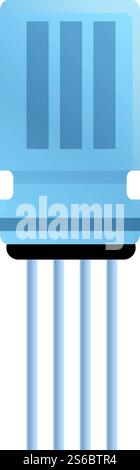 Condenser capacitor icon. Cartoon of condenser capacitor vector icon ...